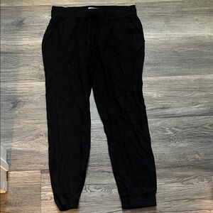 Aritzia Azure Skies Black Women's Jogger Pants